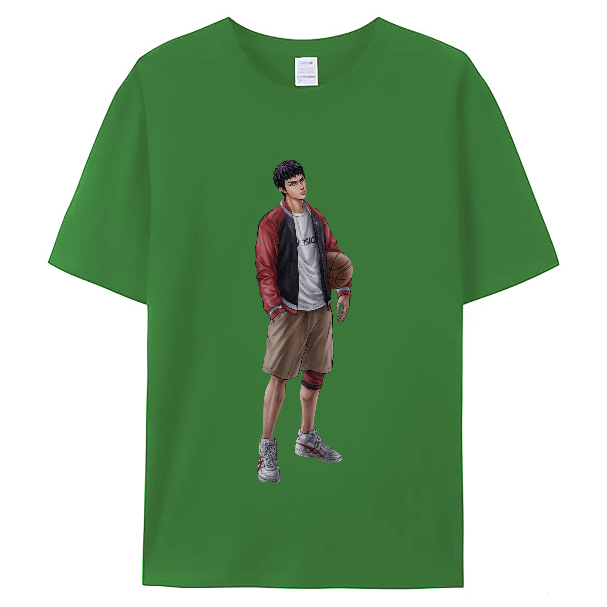 （画像用） SLAM DUNK／スラムダンク レディースカジュアルプリントTシャツ（綿100％）